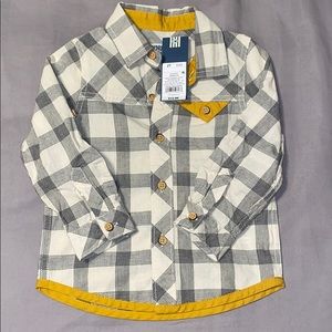 Genuine Kids Mustard Button Down